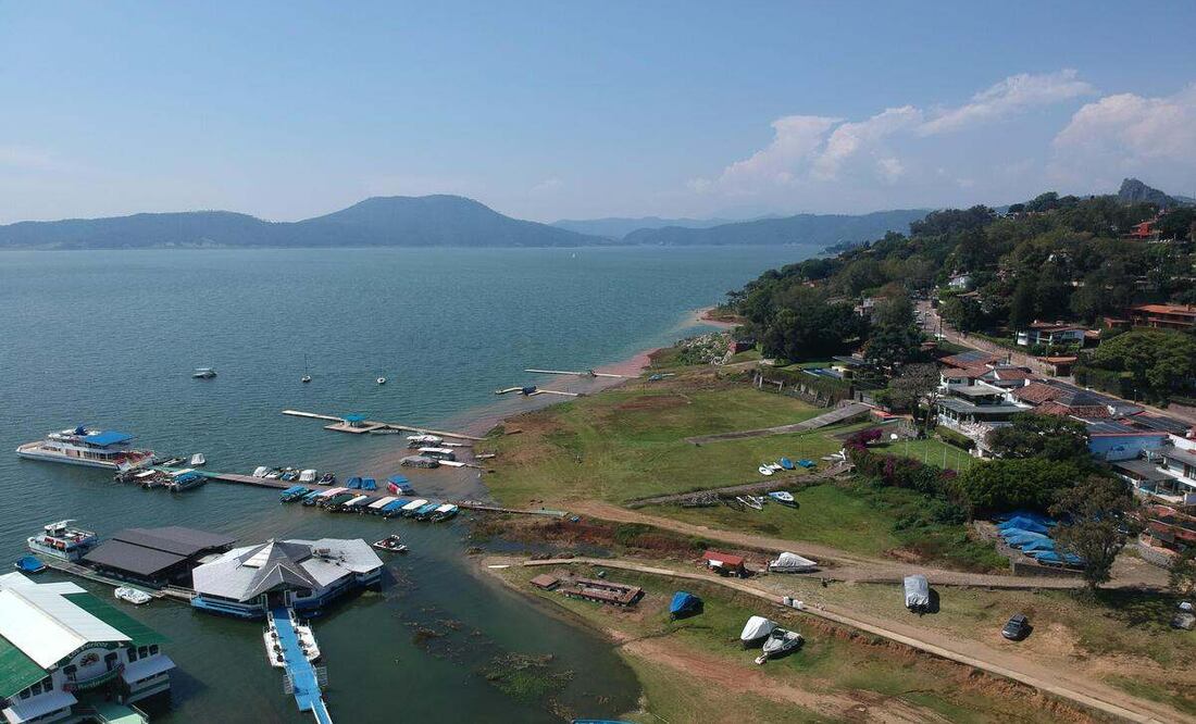 Niveles del Sistema Cutzamala se duplican (01/07/2025). Foto: Alejandro Vargas / EL UNIVERSAL