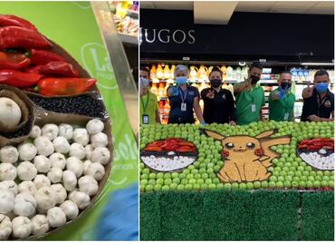 ¡Qué creativos! Supermercado en Honduras gana clientes por su particular decoración de Pokémon