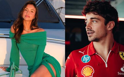 Ella es Alexandra Saint Mleux, la novia de Charles Lecrerc que conquistó CDMX