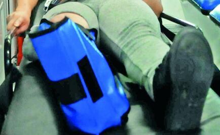 Joven dispara al suelo, bala rebota y hiere a su novia 