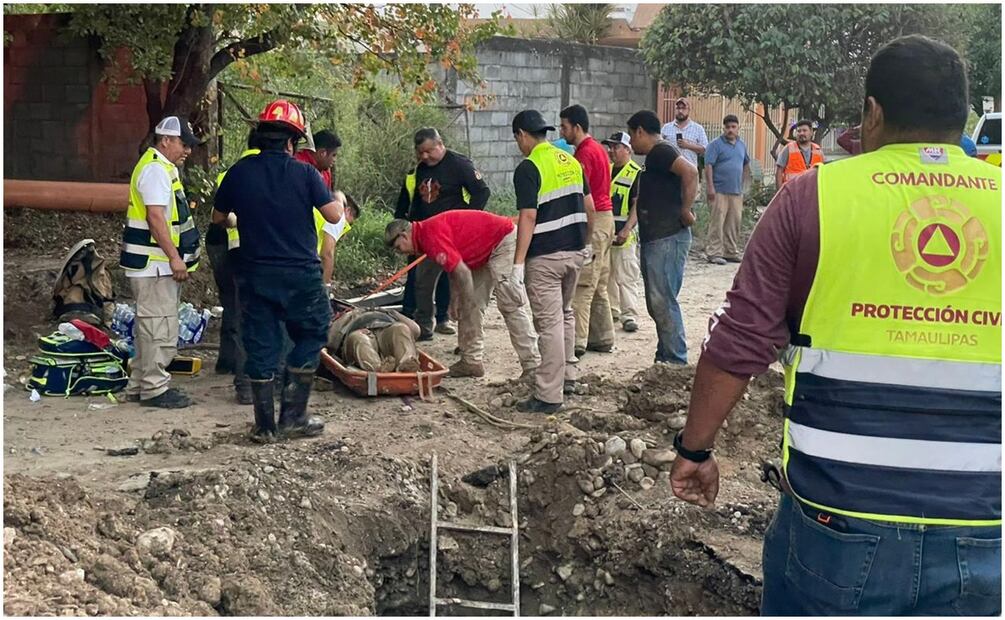 La situación generó una gran movilización en el Fraccionamiento Valle de Aguayo.(27/12/2024). Foto: Especial