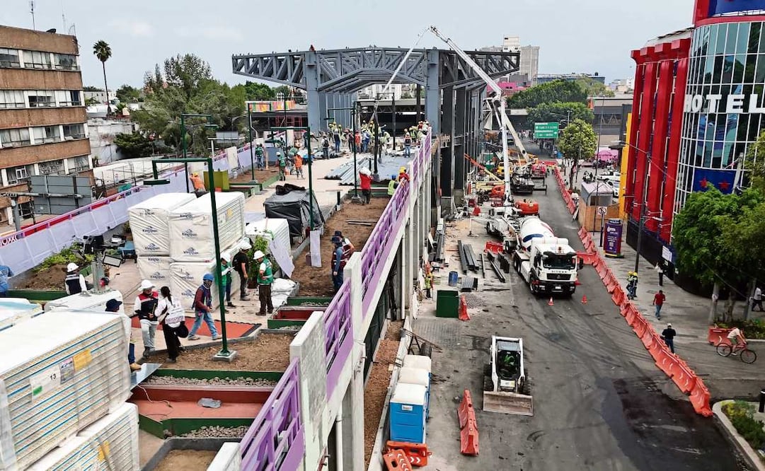 Construir el Parque Elevado en Tlalpan no era necesario en este momento, como tampoco lo es inaugurarlo para el evento deportivo, consideró experto de La Salle. Foto: DIEGO PRADO. EL UNIVERSAL