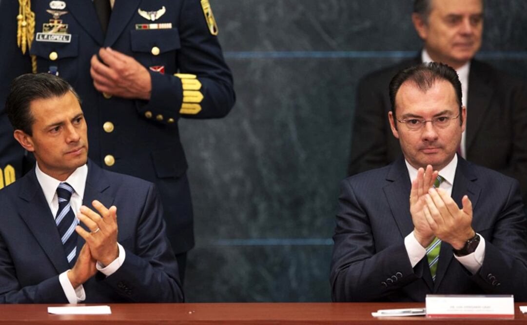 Enrique Peña Nieto and Luis Videgaray, Mexico's former President and the former Secretary of Finance - Photo: File Photo/EL UNIVERSAL