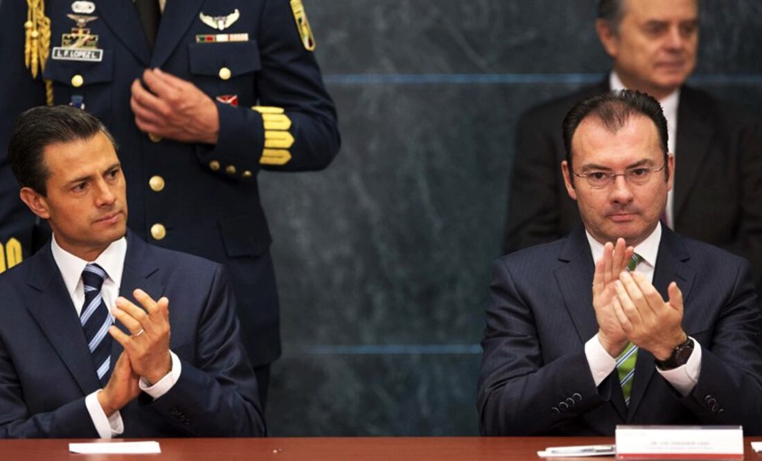 Enrique Peña Nieto and Luis Videgaray, Mexico's former President and the former Secretary of Finance - Photo: File Photo/EL UNIVERSAL