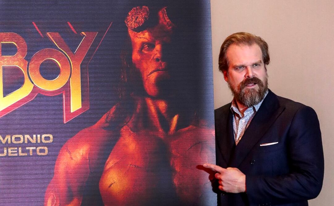 David Harbour presenta su "Hellboy". Foto: Diego Simón Sánchez