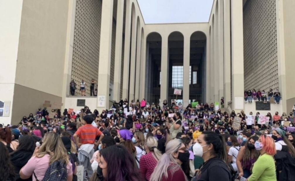 Cientos marchan en los estados por el Día Internacional de la Mujer