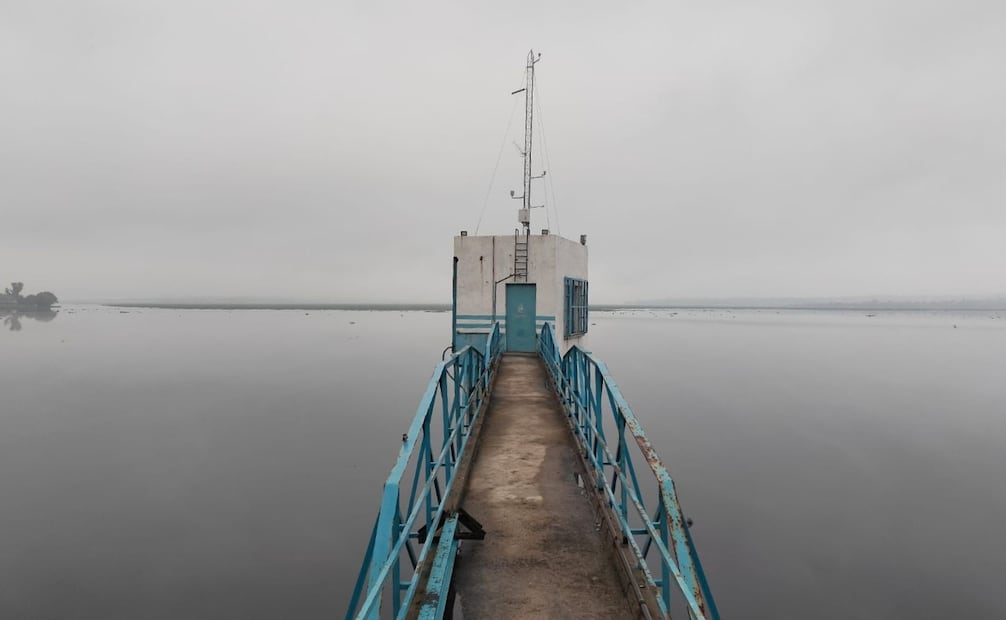 La presa Requena se encuentra al 108.1 por ciento de su capacidad. | Foto: Especial.