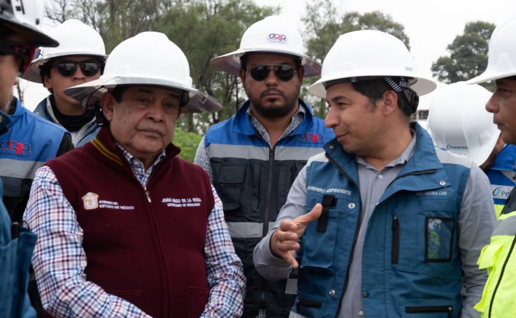 Avanza 21% construcción del puente Peñón-Texcoco–Periférico. Foto: Especial