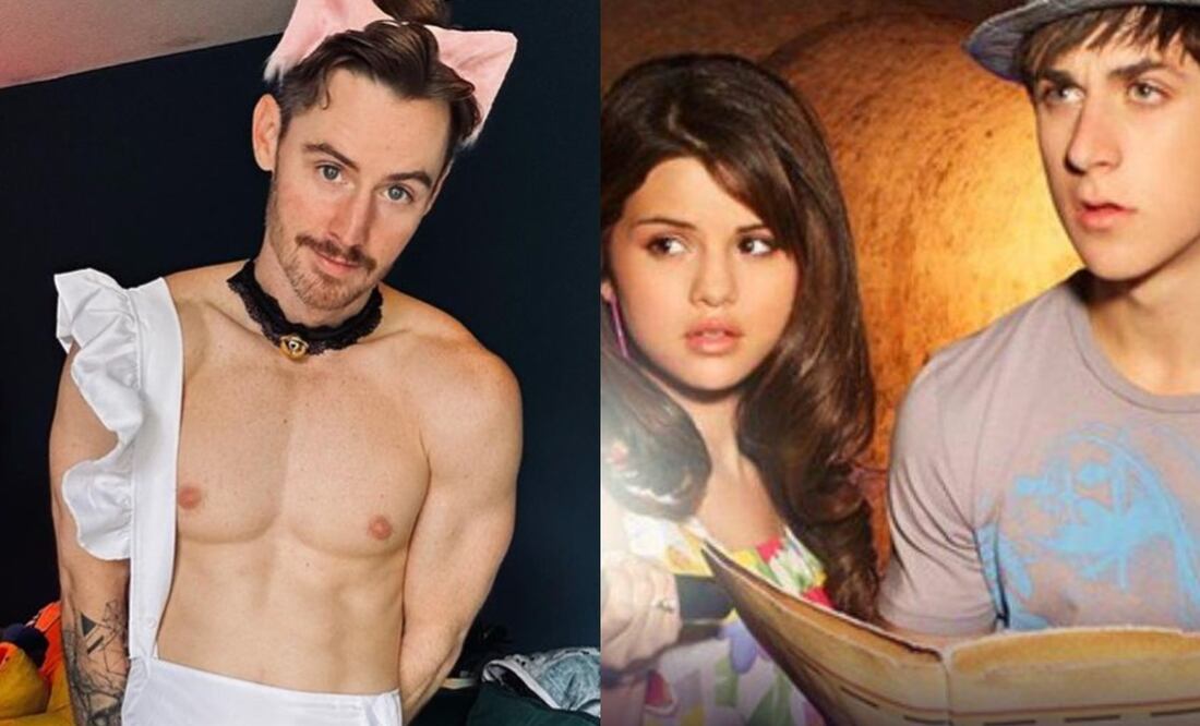 Dan Benson, actor de "Los hechiceros de Waverly Place", junto a Selena Gómez y David Henrie. Foto: Vía Instagram de Benson y foto tomada de redes sociales.