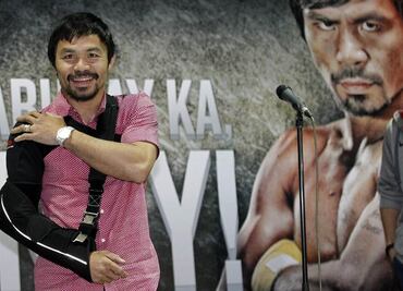 'Pacman' asegura que estará listo para pelear en 2016