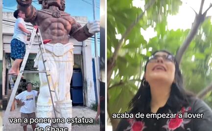Dios maya Chaac "triunfa": Tendrá estatua en Yucatán y la lluvia lo confirma