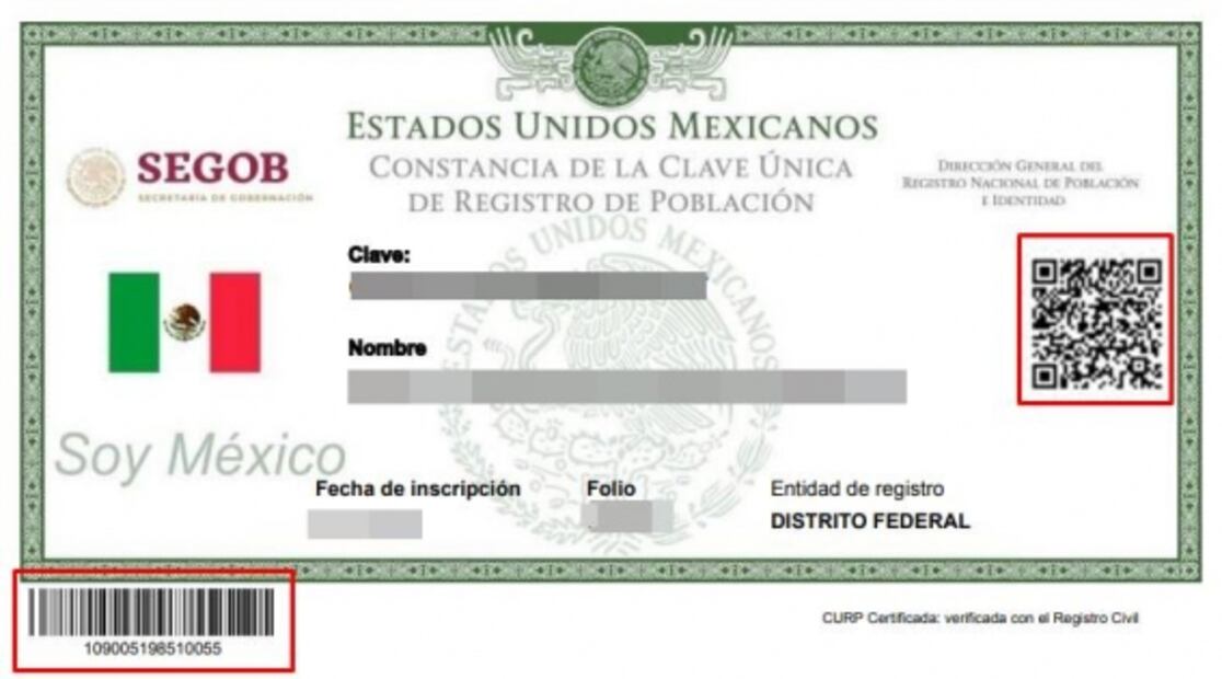 ¿Cómo es y cómo se descarga la CURP certificada?