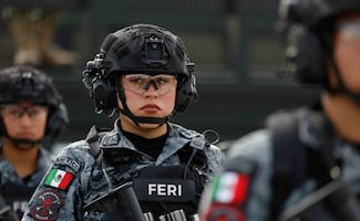 Elementos de la Fuerza Especial de la GN realizan ejercicio de seguridad pública en Santa Lucía; destacan respuesta del personal