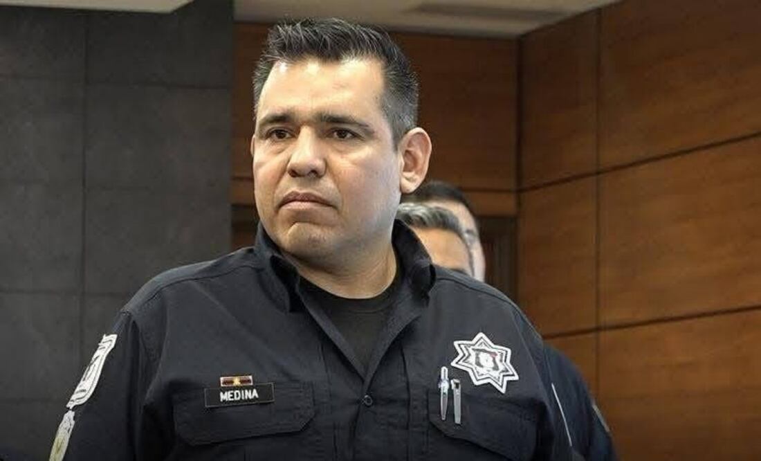 Jorge Enrique Medina de Jesús, renunció como coordinador General Operativo de la Secretaría de Seguridad Ciudadana de Baja California tras ser acusado de agresiones a dos periodistas en Mexicali (04/09/2025). Foto: Cortesía