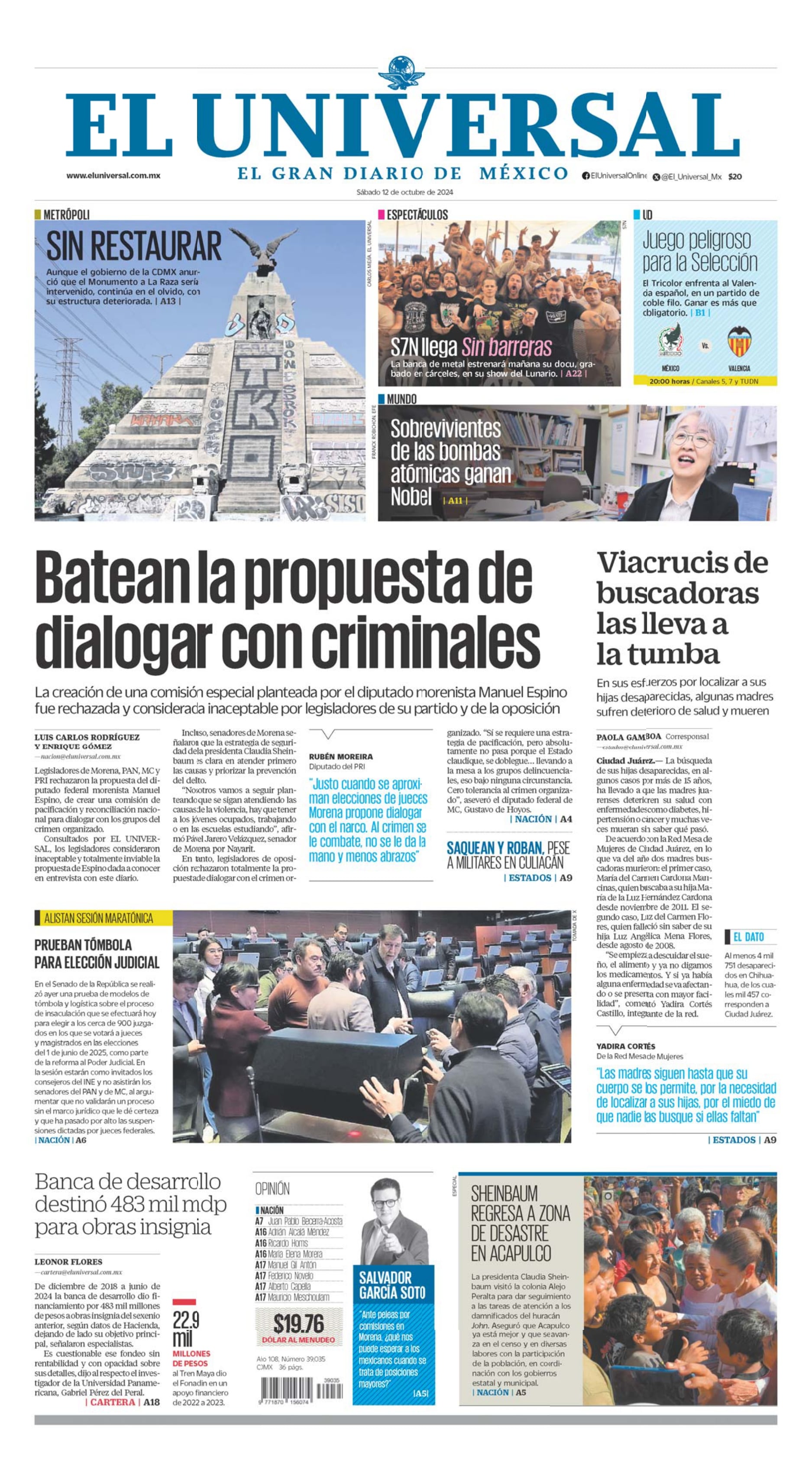 Portada impresa