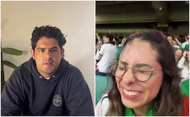 VIDEO: hombre que arrojó bebida a influencer en partido de México pide disculpas; “la emoción no es excusa”