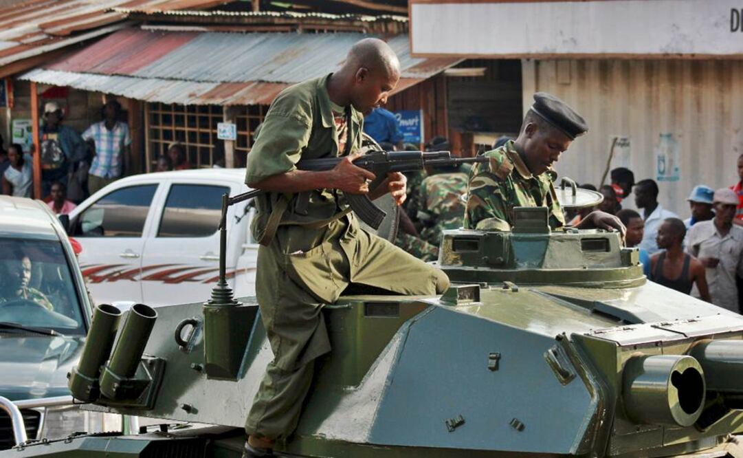 Apenas ayer un alto oficial del ejército anunció el retiro del presidente del país, Pierre Nkurunziza (Foto: Reuters)