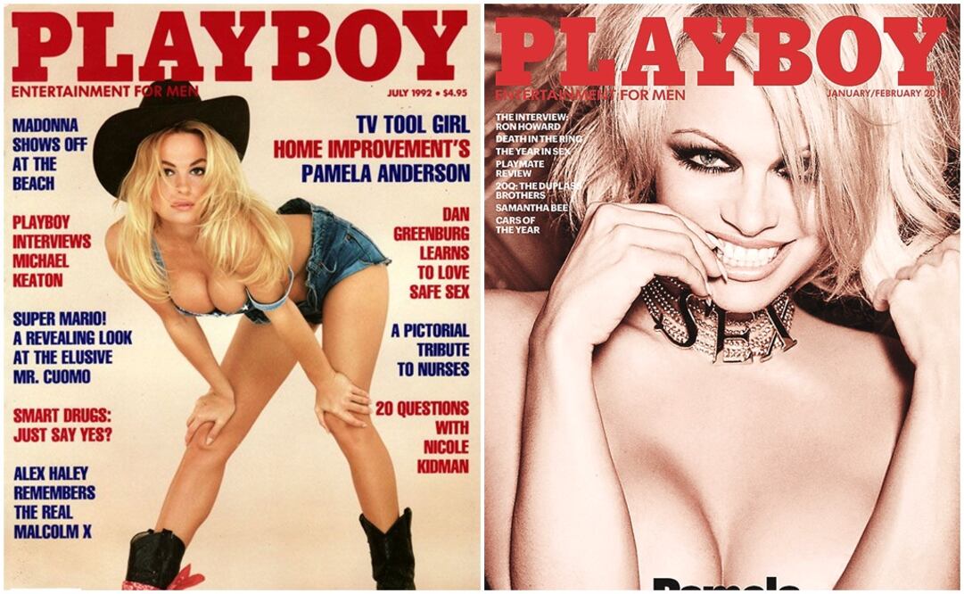 Anderson apareció 14 veces en la portada de Playboy. FOTO: Archivo
