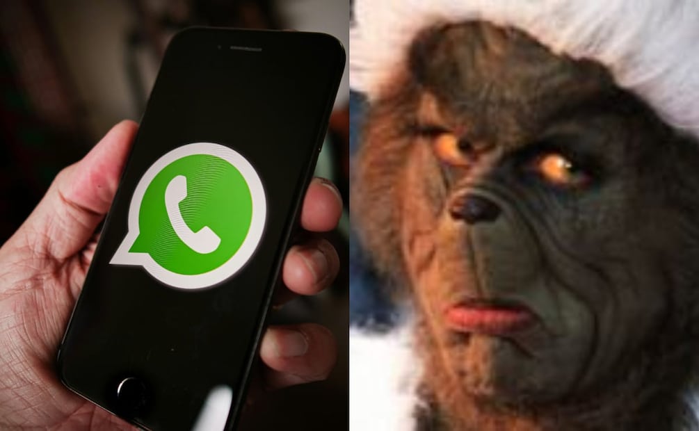 Cómo activar el "modo Grinch" en WhatsApp esta Navidad. Imagen: especial