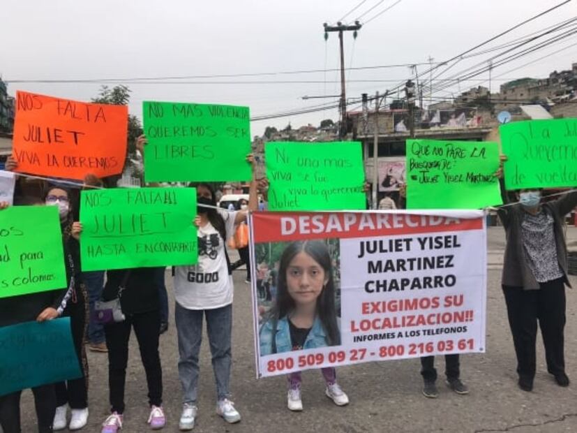 Tras protesta de familiares, localizan con vida a Diana y Juliet, jóvenes desaparecidas en Naucalpan