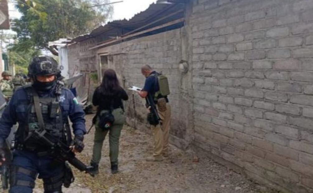 Estalla taller clandestino de explosivos operado por Los Viagras en Buenavista, Michoacán. Foto: Especial