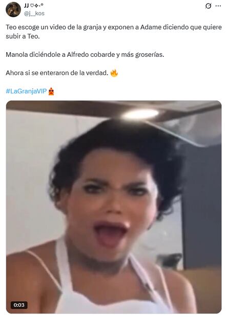 Memes de la quinta noche de eliminación en La Granja VIP. Foto: X