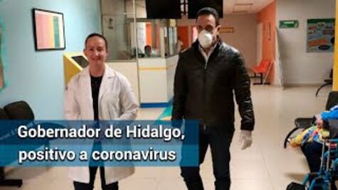 Omar Fayad, gobernador de Hidalgo, da positivo a Covid-19