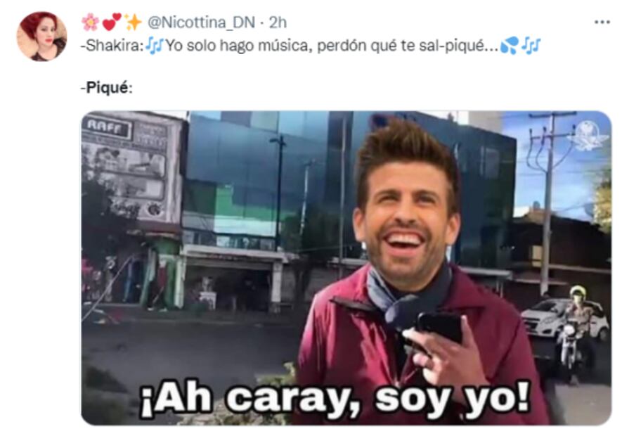 Piqué se vuelve protagonista de memes tras la canción de Shakira