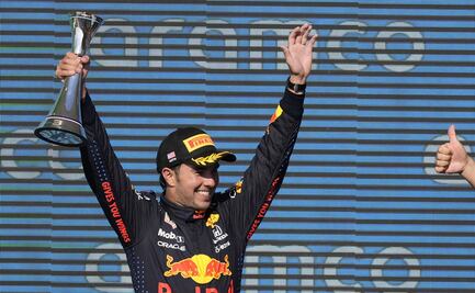 Los podios que ha conseguido Checo Pérez en Fórmula 1