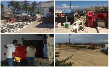 Profepa desaloja calles de Zona Federal Marítima de Puerto Vallarta