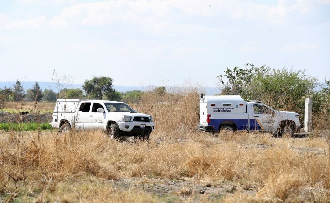 Los oficiales reportaron el hecho a la Fiscalía General del Estado a la vez que procedieron a resguardar la escena. Foto: Valente Rosas. EL UNIVERSAL