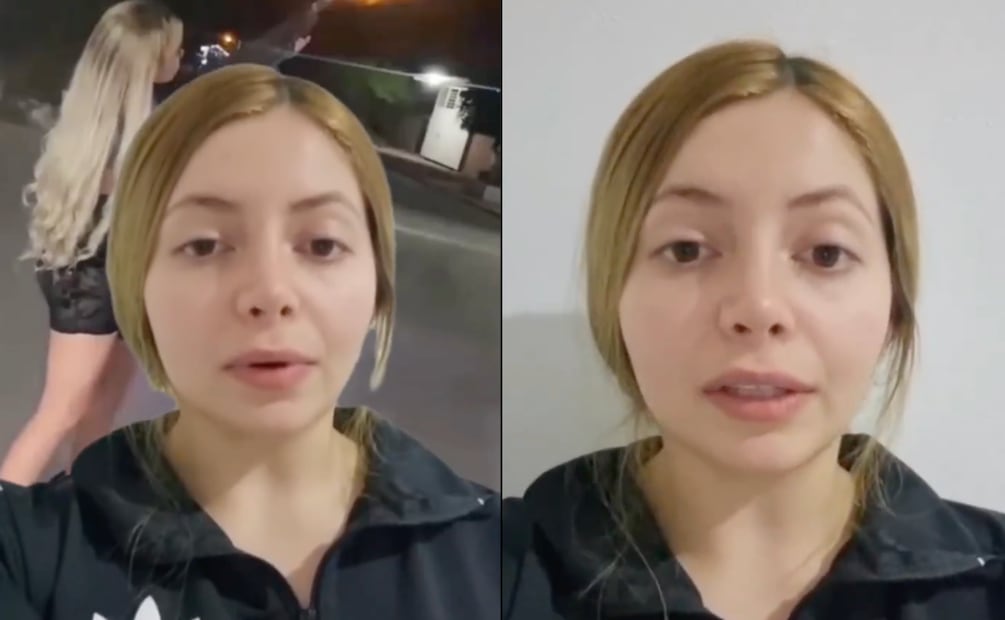 "La Nicholette" reaparece tras ser privada de la libertad. Foto: Captura de video