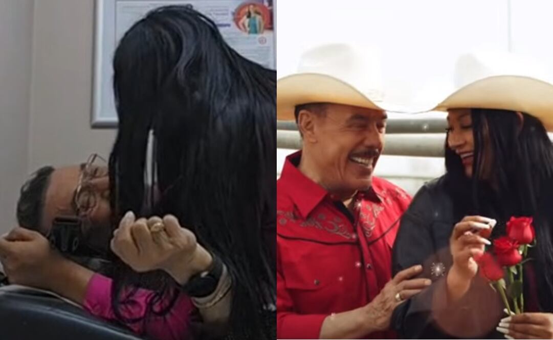 Los cantantes Pedro Rivera y Nataly Rodríguez. Foto: Captura vía Youtube video "Amor de cuatro paredes" y TikTok