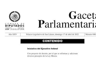 Consulta aquí el PDF de la ley que nacionaliza el litio, texto completo