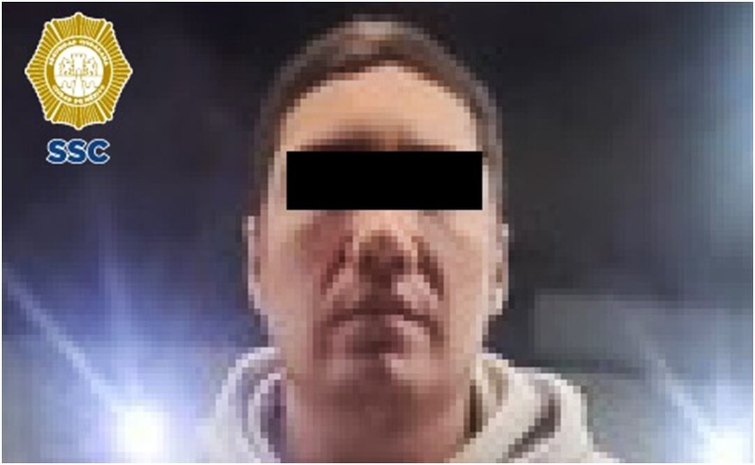 Detenido en Iztapalapa. Foto: Especial