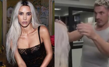 ¿A dónde tan radiante? Kim Kardashian acude a tramitar su licencia de conducir con todo su glamoroso equipo de producción