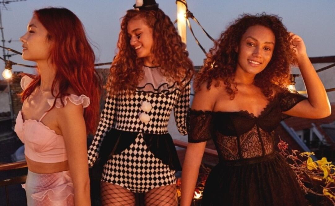 Si aún no decides tu disfraz, H&M tiene unas excelentes opciones. Foto: Cortesía