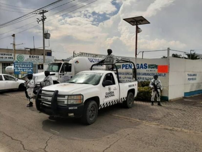 Mantiene Guardia Nacional vigilancia en gaseras del Valle de México