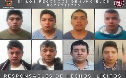 Dictan 56 años de cárcel para ocho sujetos por el secuestro de dos jóvenes en Edomex