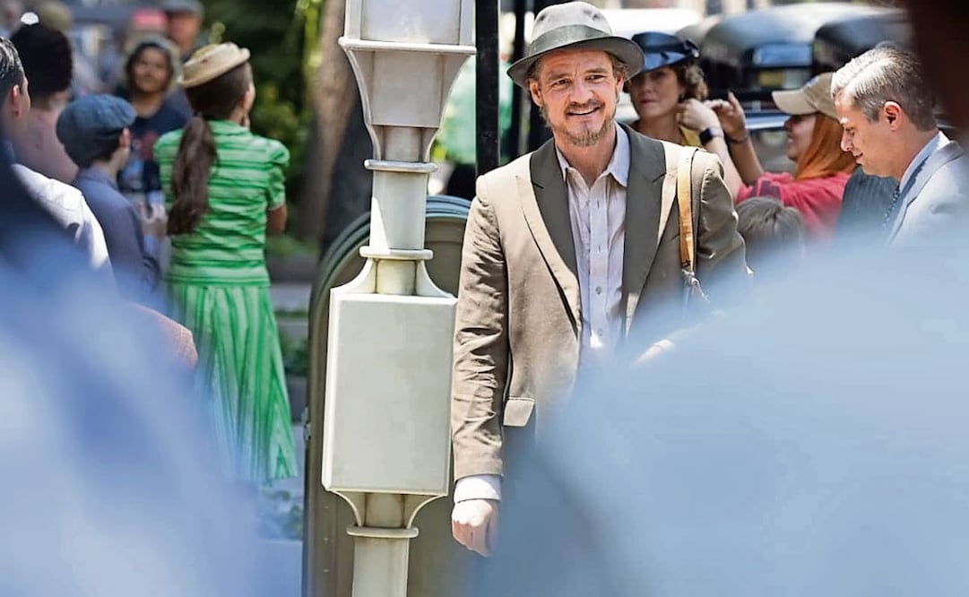 Pedro Pascal se encuentra filmando en la capital. Foto: Carlos Mejía / EL UNIVERSAL