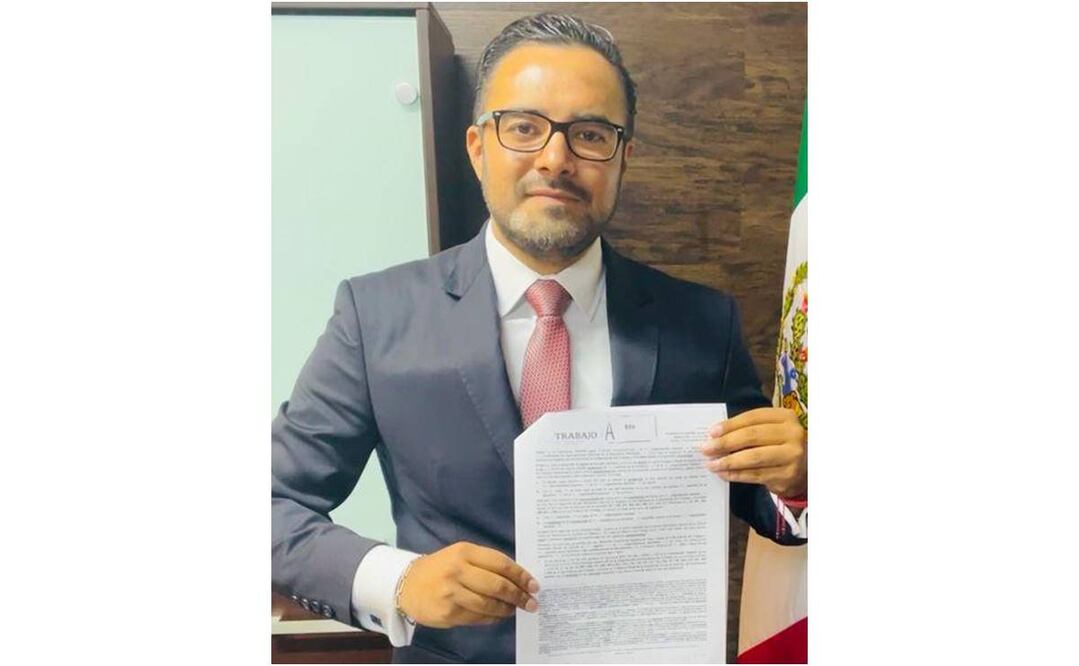 Iván Navarro, secretario general de la Federación de Agrupaciones Obreras de la República Mexicana. Foto: Especial