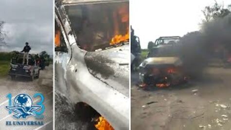 Pobladores queman vehículos y retienen a personal de Pemex en Tepeaca, Puebla