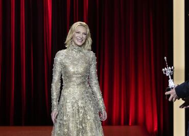 Cate Blanchett recibe un premio honorífico en San Sebastián