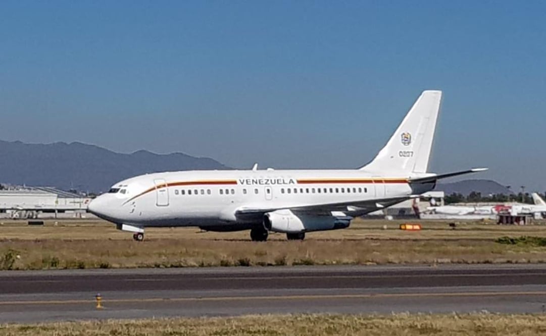 El avión de Nicolás Maduro -cuyo coste se estima en unos 13 millones de dólares- había estado en la República Dominicana en los últimos meses. Foto: Especial