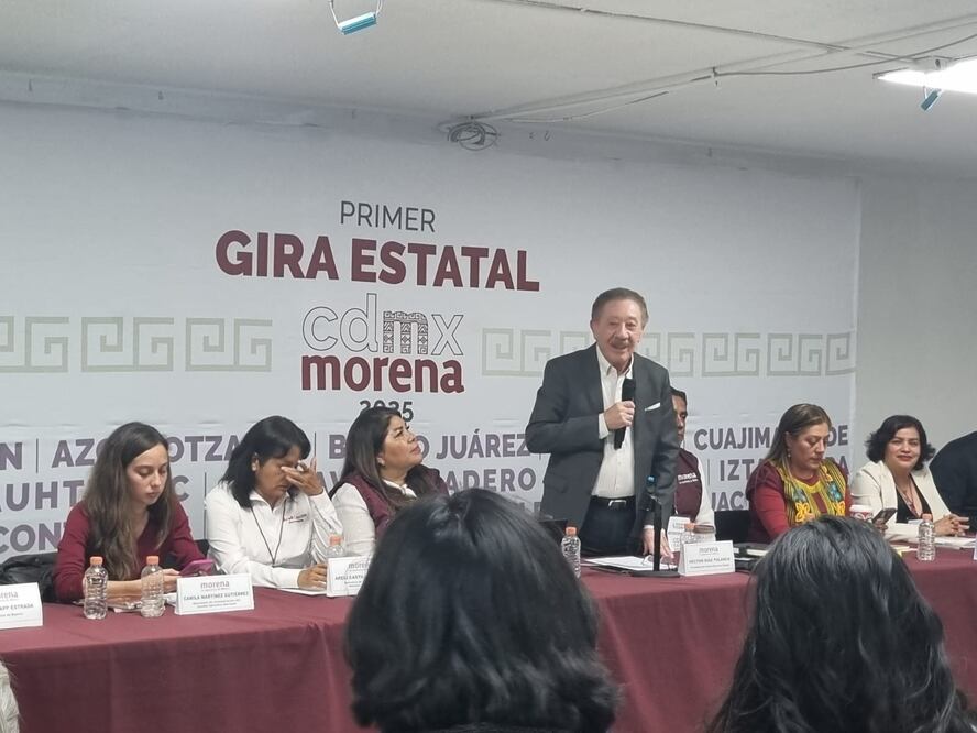 Morena CDMX arranca gira por alcaldías para conseguir 900 mil afiliaciones. (Foto: Frida Sánchez)