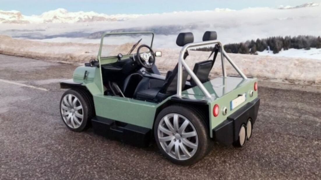 El auto con motor V8 más pequeño del mundo 