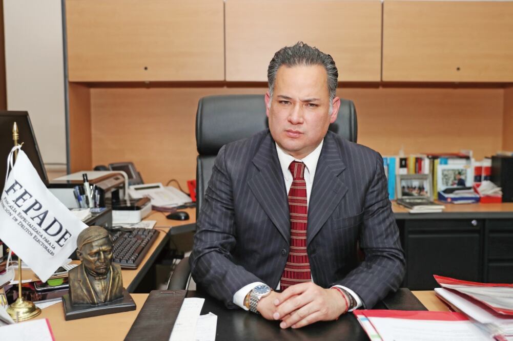 Santiago Nieto Castillo Fiscal, especializado para la Atención de Delitos Electorales. (VALENTE ROSAS. ELUNIVERSAL)