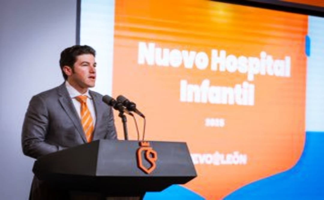 Gobernador de Nuevo León anuncia la construcción de un Hospital Infantil; un modelo único en el mundo. Foto: Especial