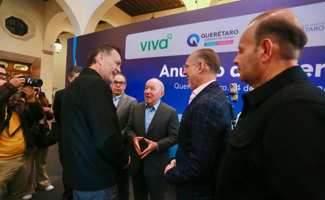 Viva Aerobus invierte 4 mil millones de pesos en taller de mantenimiento en Querétaro (04/02/2025). Foto: Sara Cantera / EL UNIVERSAL