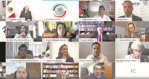 SCJN: aprobar reforma judicial, tema urgente